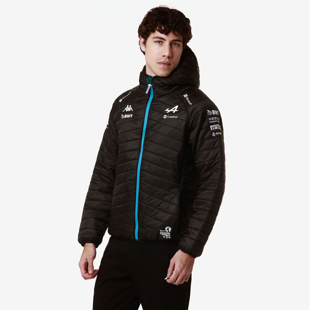 Doudoune Aboucou BWT Alpine F1 Team 2024 Noir Homme