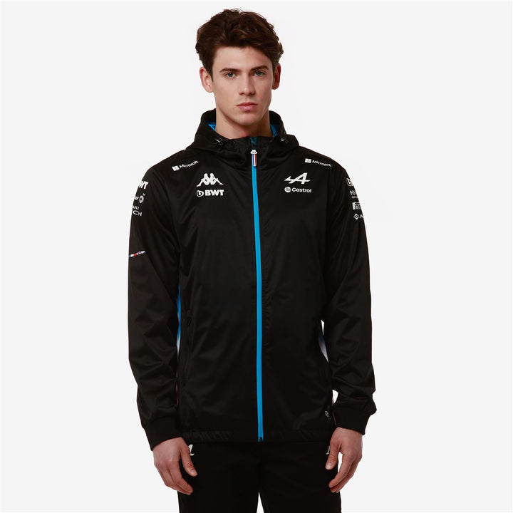 Veste À Capuche Adrafi BWT Alpine F1 Team 2024 Noir Homme