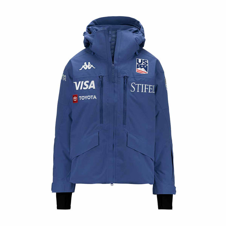 Manteau 6Cento 602F US Ski Team Bleu Homme