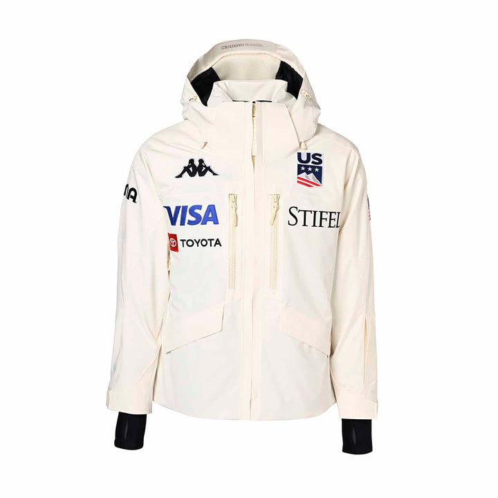 Veste 6Cento 604F US Ski Team Blanc Femme