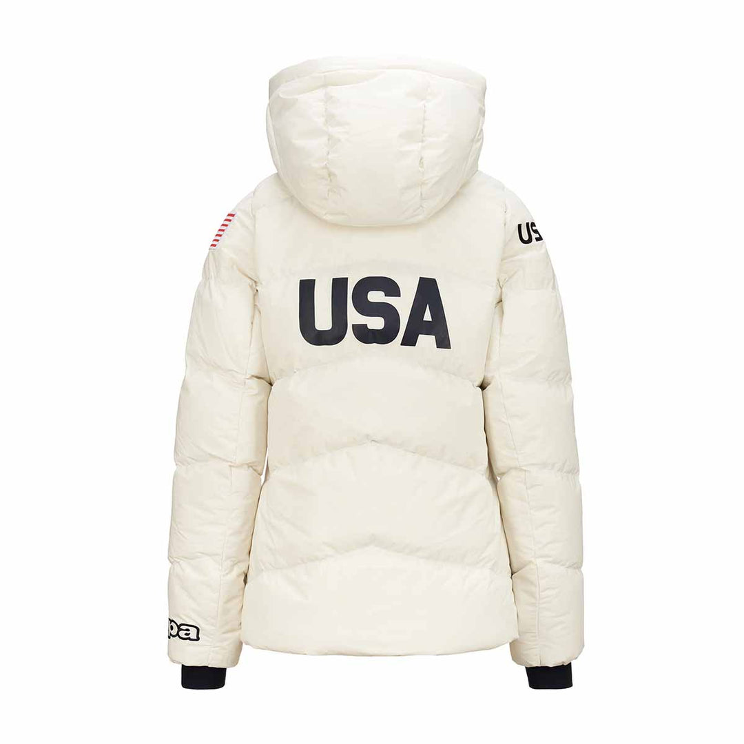 Manteau 6Cento 668 US Ski Team Blanc Femme