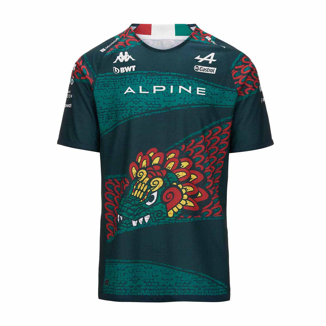 Maillot Kombat Ocon Mexico BWT Alpine F1 Team 2023 Vert Homme