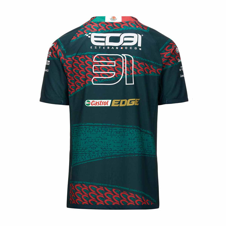 Maillot Kombat Ocon Mexico BWT Alpine F1 Team 2023 Vert Homme