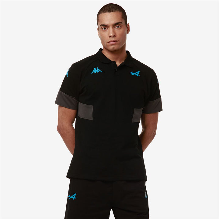 Polo Andoi BWT Alpine F1 Team 2024 Noir Homme