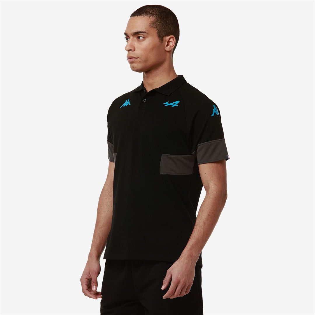 Polo Andoi BWT Alpine F1 Team 2024 Noir Homme