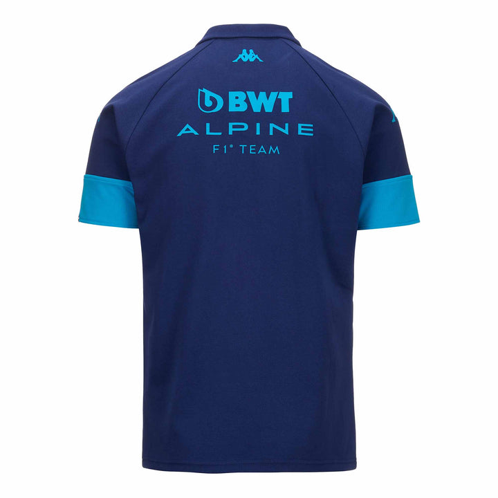 Polo Andoi BWT Alpine F1 Team 2024 Bleu Enfant