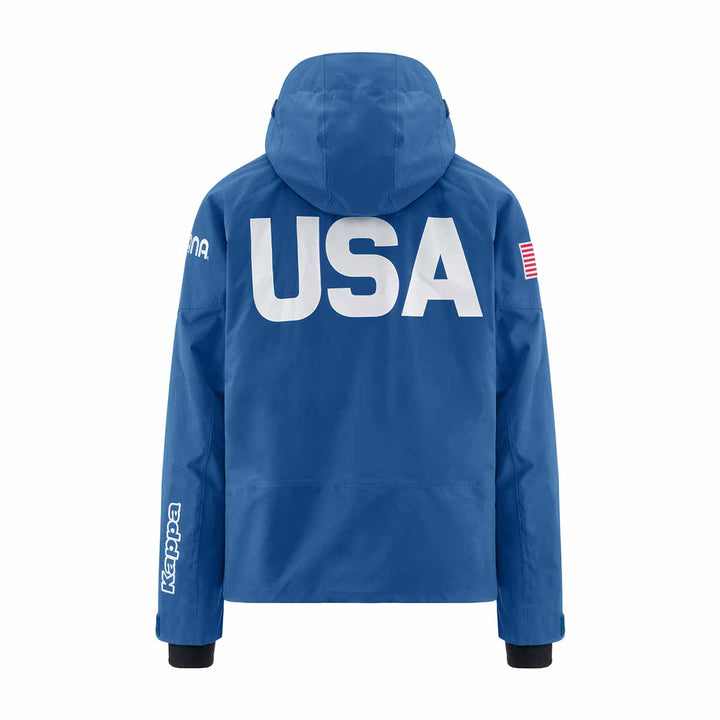 Manteau 6Cento 602C US Ski Team Bleu Homme