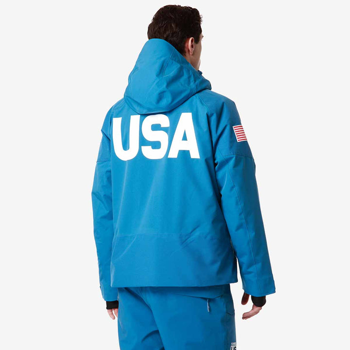 Manteau 6Cento 602C US Ski Team Bleu Homme