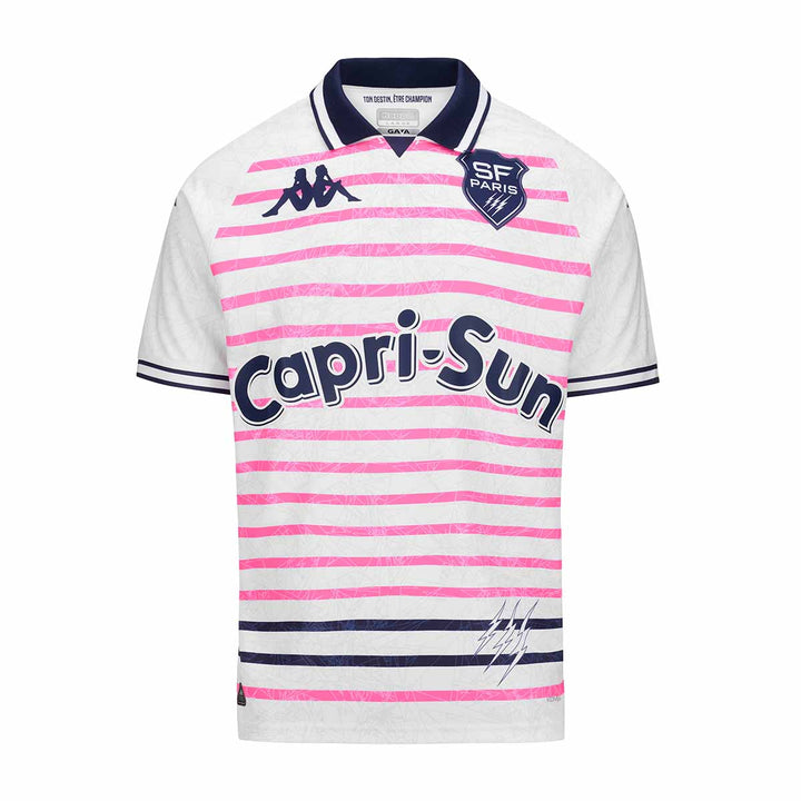 Maillot Kombat Third Stade Francais Paris 24/25 Blanc Enfant