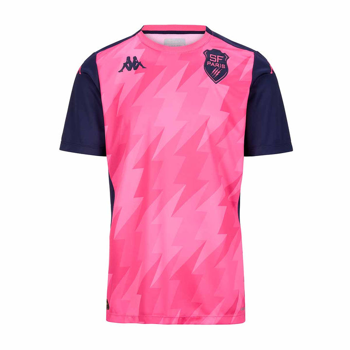 Maillot Aboupre Pro 8 Stade Francais Paris 24/25 Rose Homme