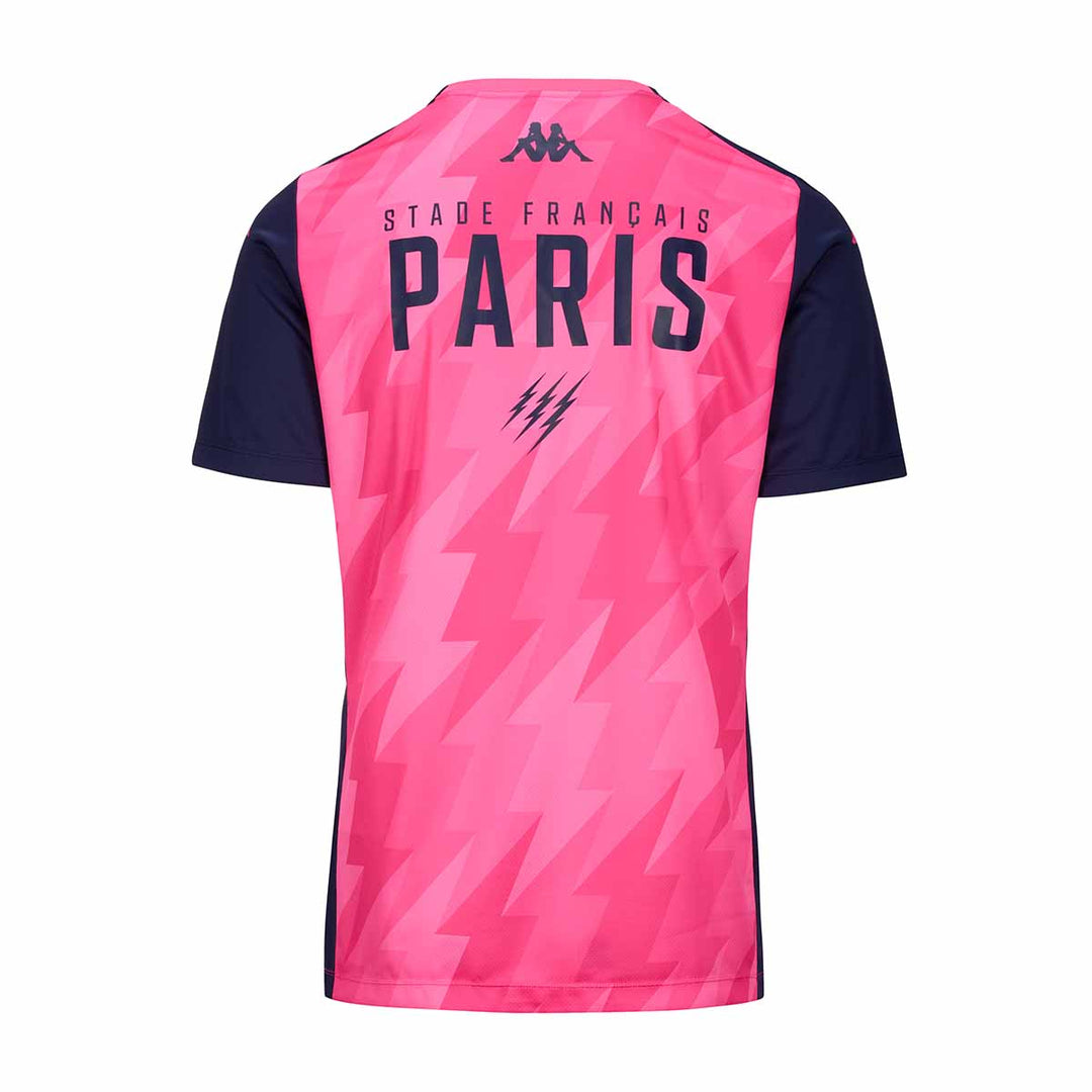 Maillot Aboupre Pro 8 Stade Francais Paris 24/25 Rose Homme