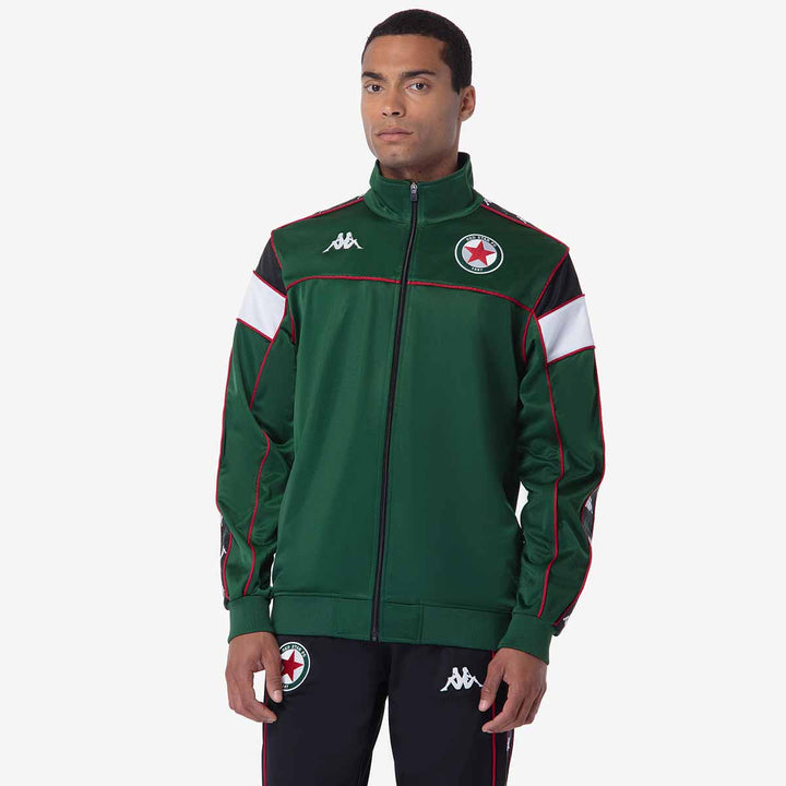 Veste 222 Banda Merez Slim Red Star 24/25 Vert Homme