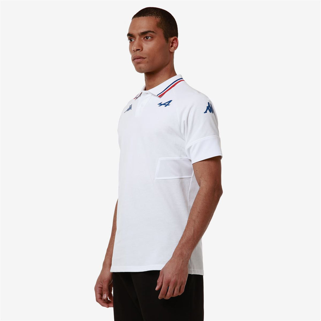 Polo Andowi BWT Alpine F1 Team 2024 Blanc Homme