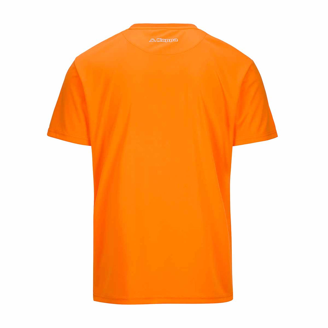 T-Shirt Logo Fabio Orange Homme