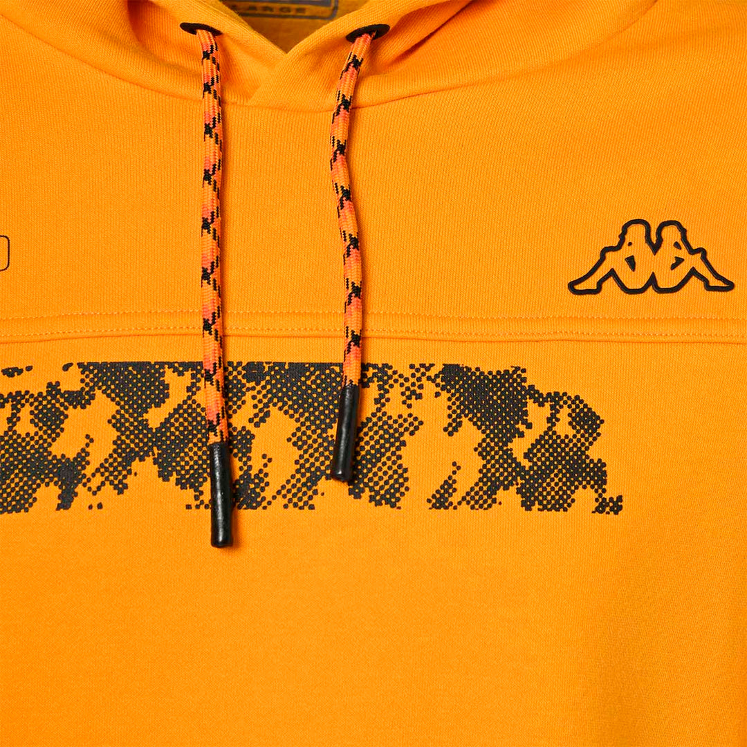 Hoodie Gino Orange Homme