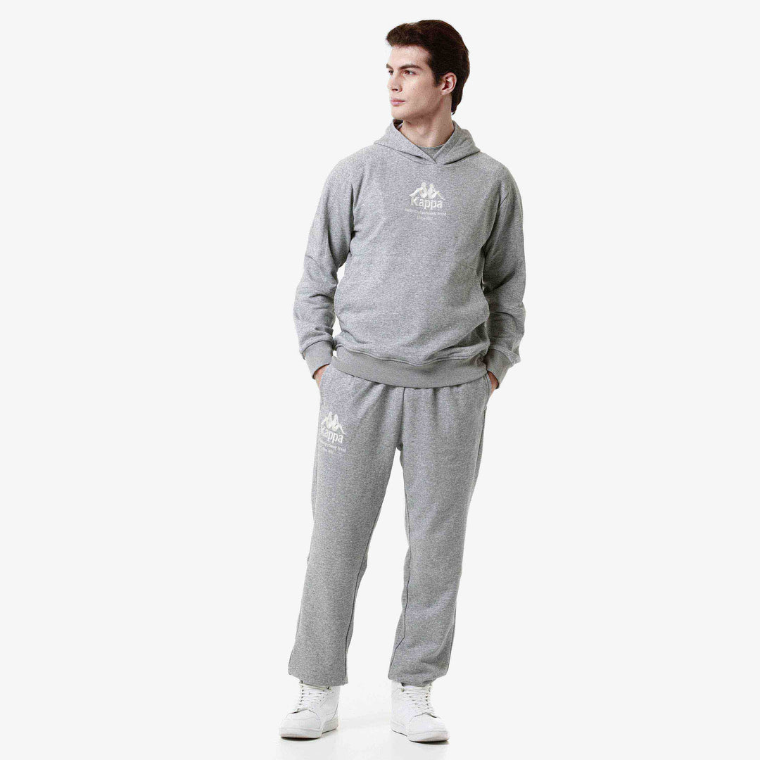 Hoodie Authentic Giano Gris Homme