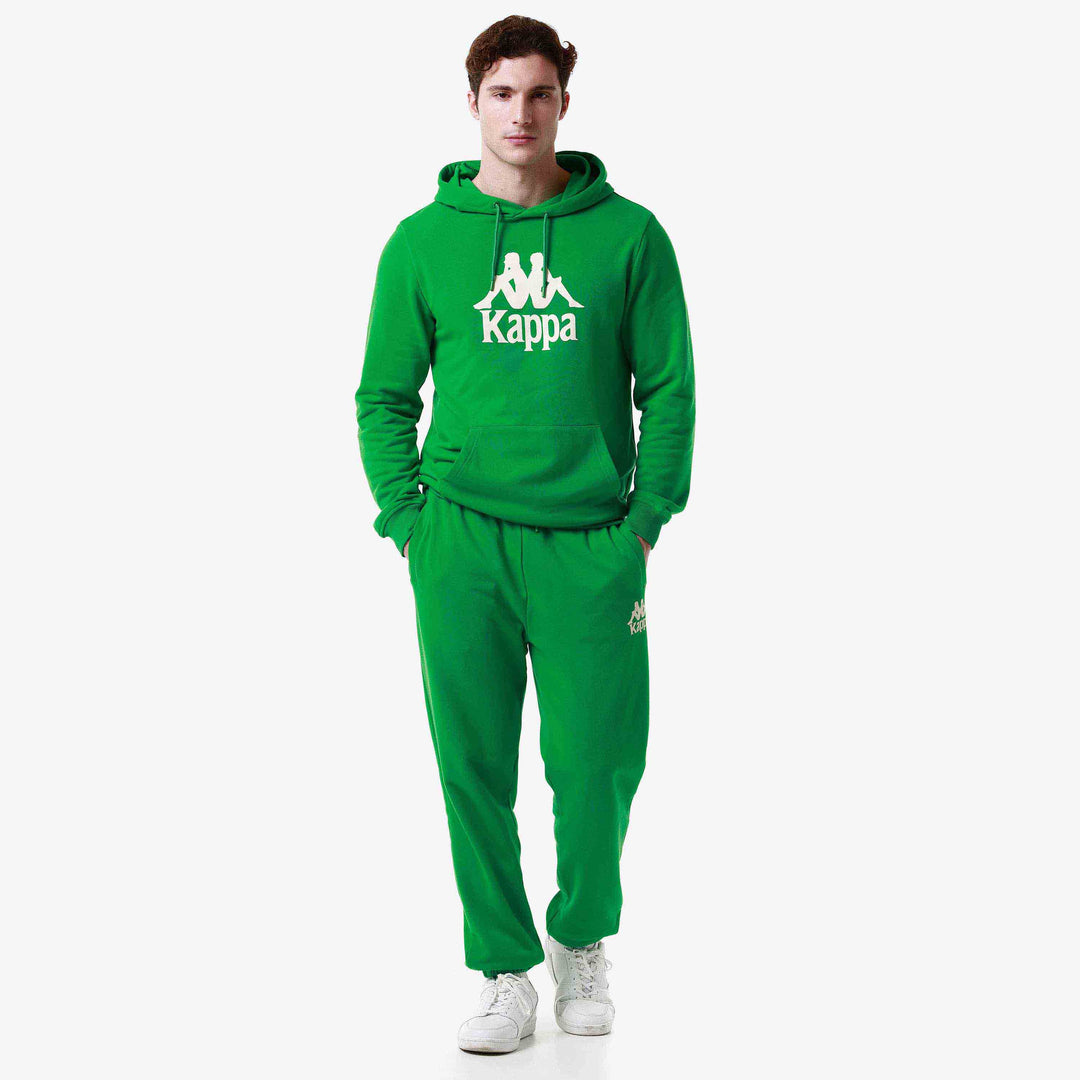 Hoodie Authentic Malmo Vert Homme