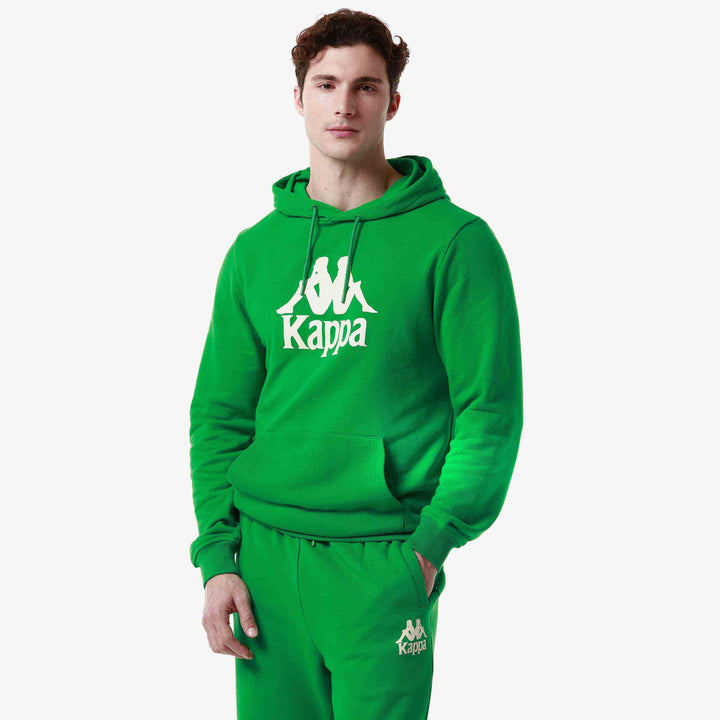 Hoodie Authentic Malmo Vert Homme