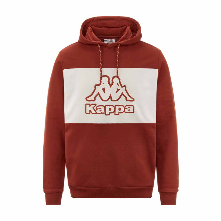 Hoodie Logo Ferti Rouge Homme