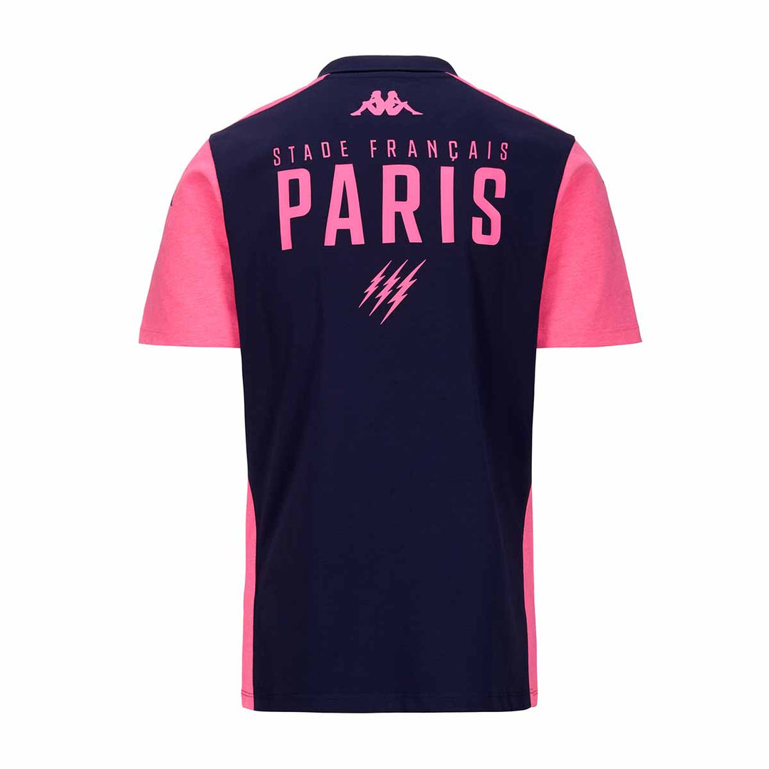 Polo Abiangy 8 Stade Francais Paris 24/25 Bleu Homme