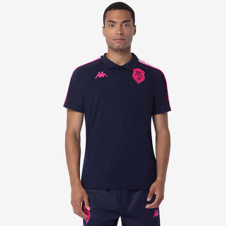 Polo 222 Banda Abety 8 Stade Francais Paris 24/25 Bleu Homme