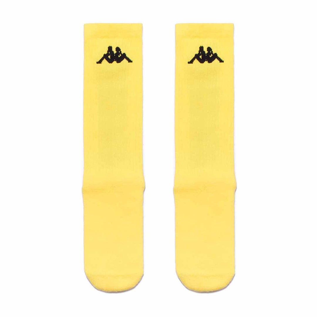 Chaussettes Lapsus Les Ardentes x Kappa Jaune