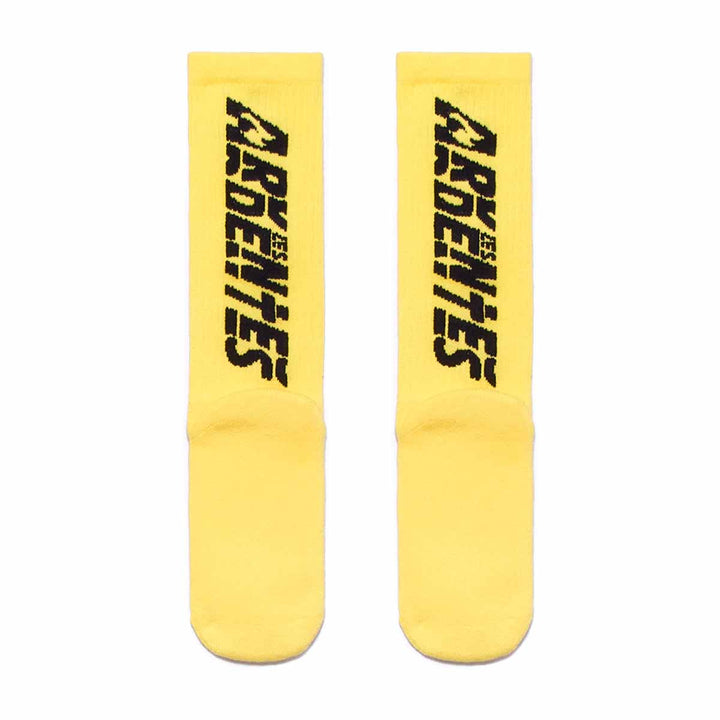 Chaussettes Lapsus Les Ardentes x Kappa Jaune