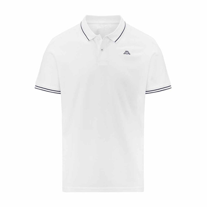 Polo Ezio Blanc Homme