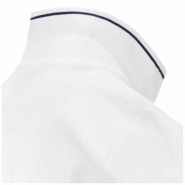 Polo Ezio Blanc Homme