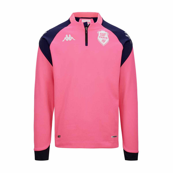 Sweatshirt Ablas Pro 7 Stade Français Paris 23/24 Rose Homme