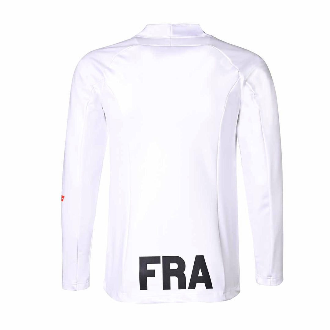 T-shirt France Snowboard Team Unisexe Blanc