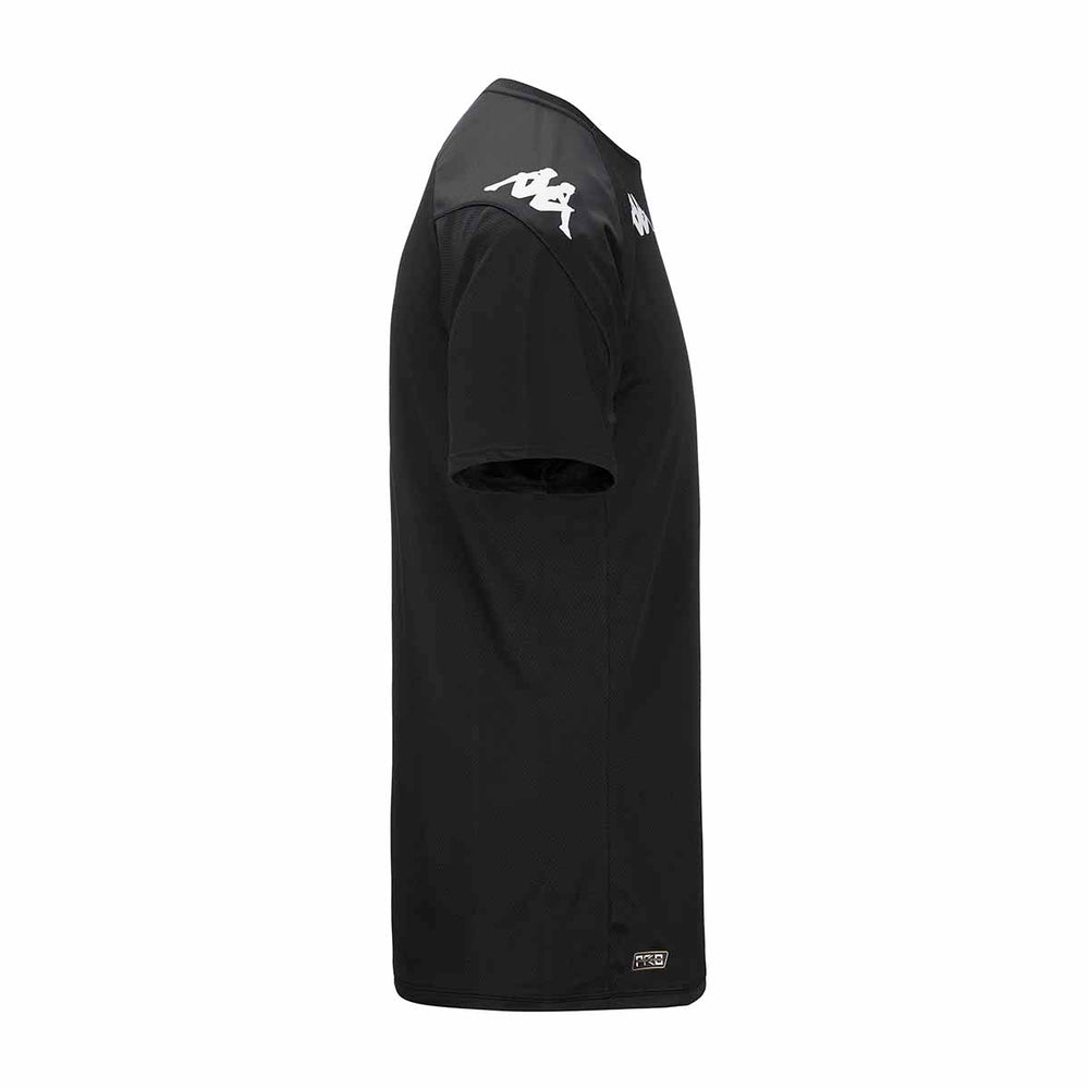 Kappa Maillot Abou Pro 7 Fc Metz 23/24 Noir côté