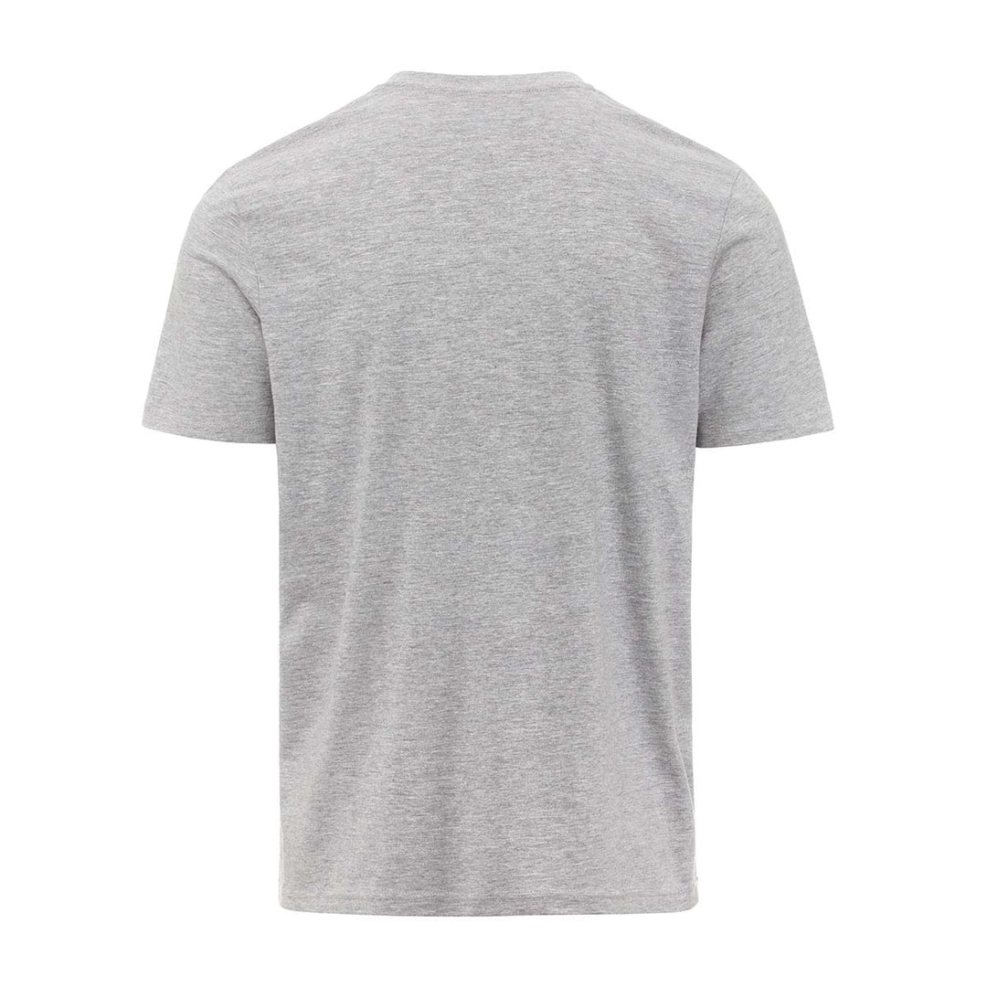 T-shirt Logo Fioro Gris Homme