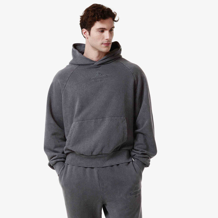 Hoodie Authentic Premium Lome Gris Homme