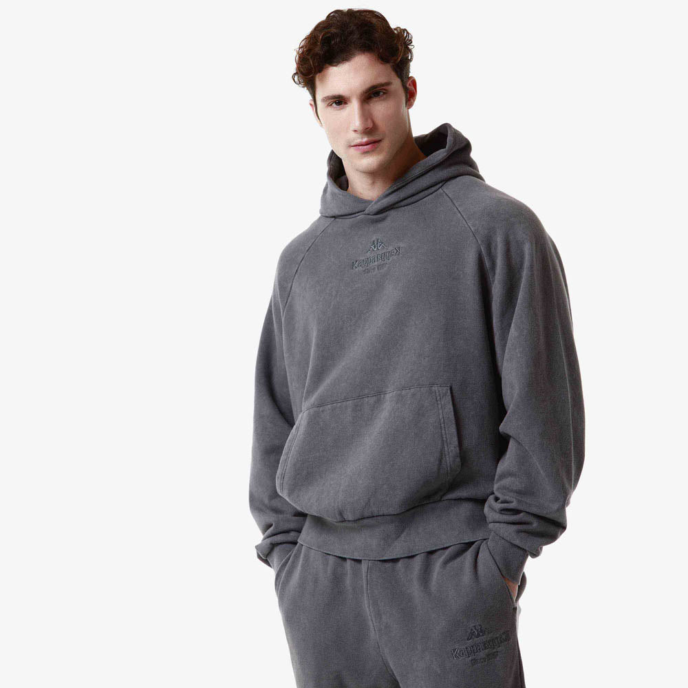 Hoodie Authentic Premium Lome Gris Homme