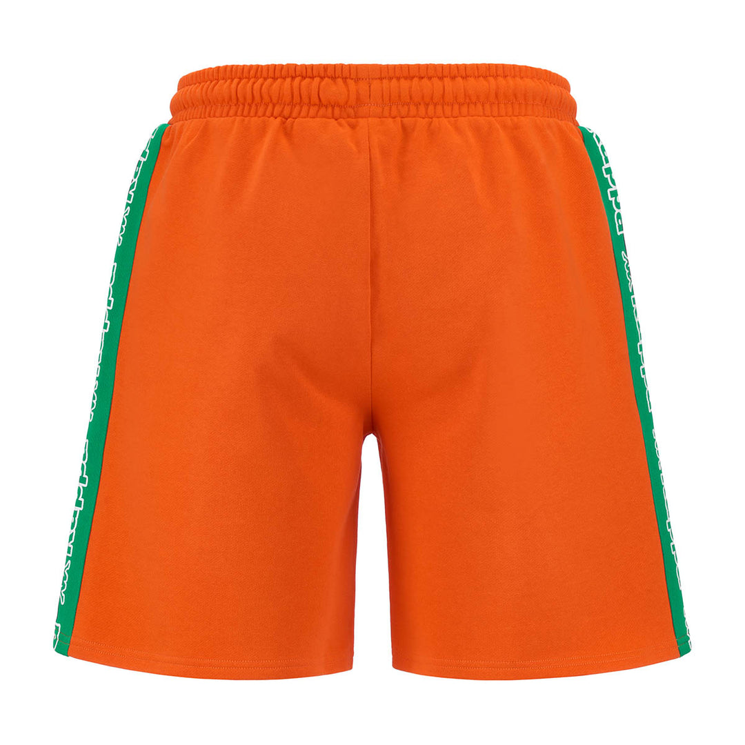 Short Logo Fulto Orange Homme