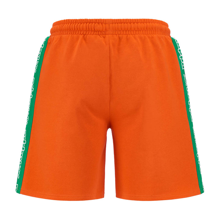 Short Logo Fulto Orange Homme