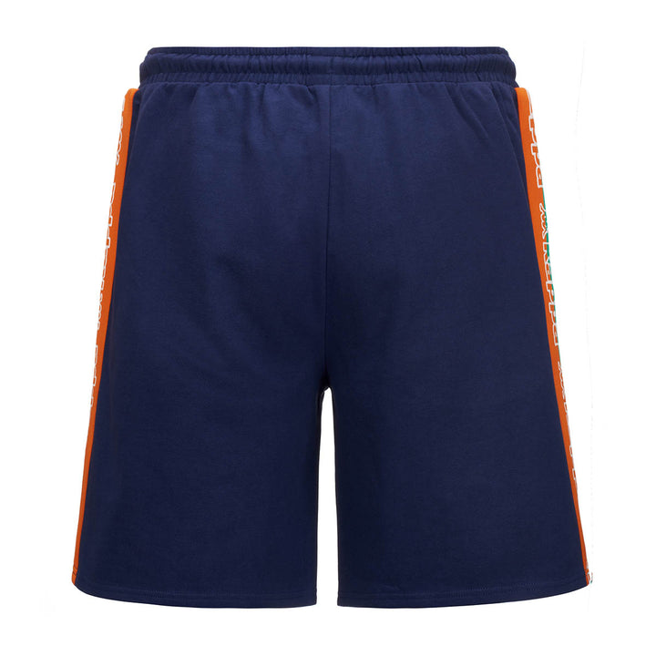 Short Logo Fulto Bleu Homme