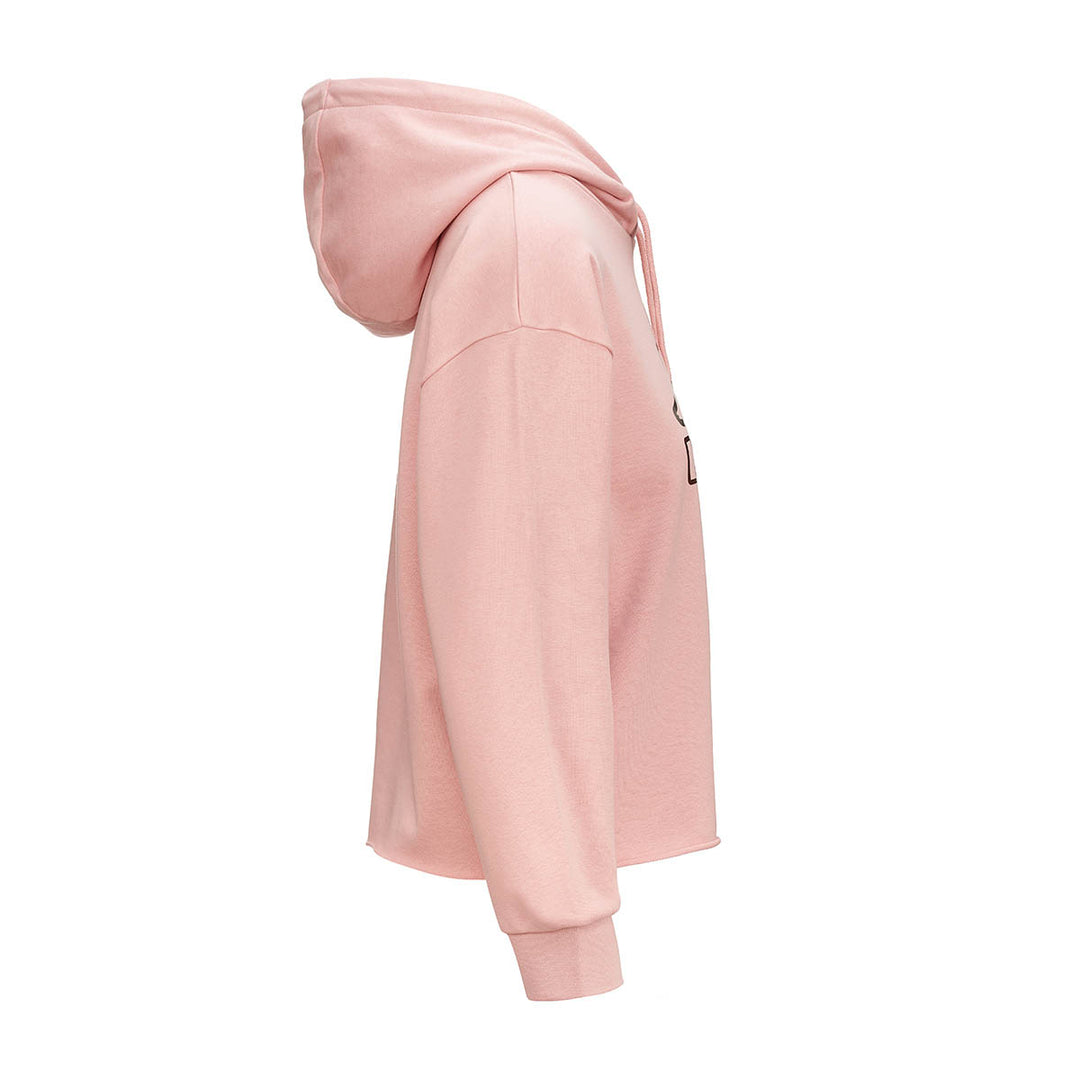 Hoodie Logo Fruova Rose Femme