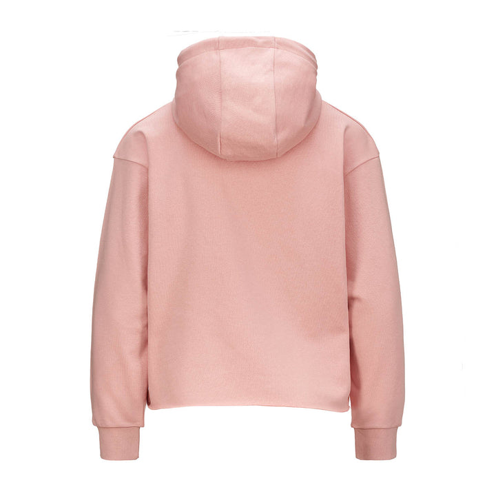 Hoodie Logo Fruova Rose Femme