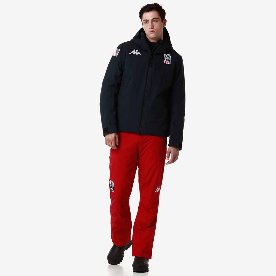 Manteau 8Cento 806C US Ski Team Bleu Homme