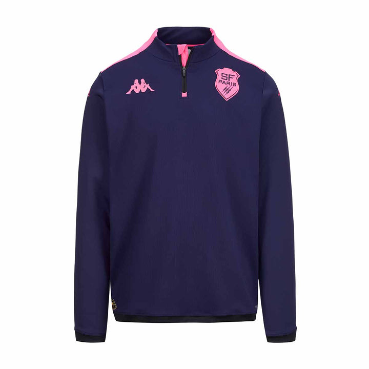 Sweatshirt Ablas Pro 8 Stade Francais Paris 24/25 Bleu Homme