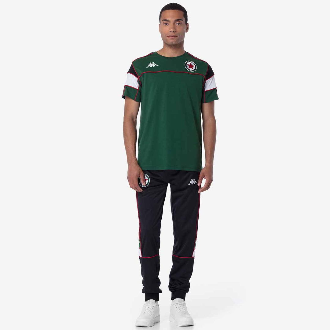 T-Shirt 222 Banda Arari Regular Red Star 24/25 Vert Homme