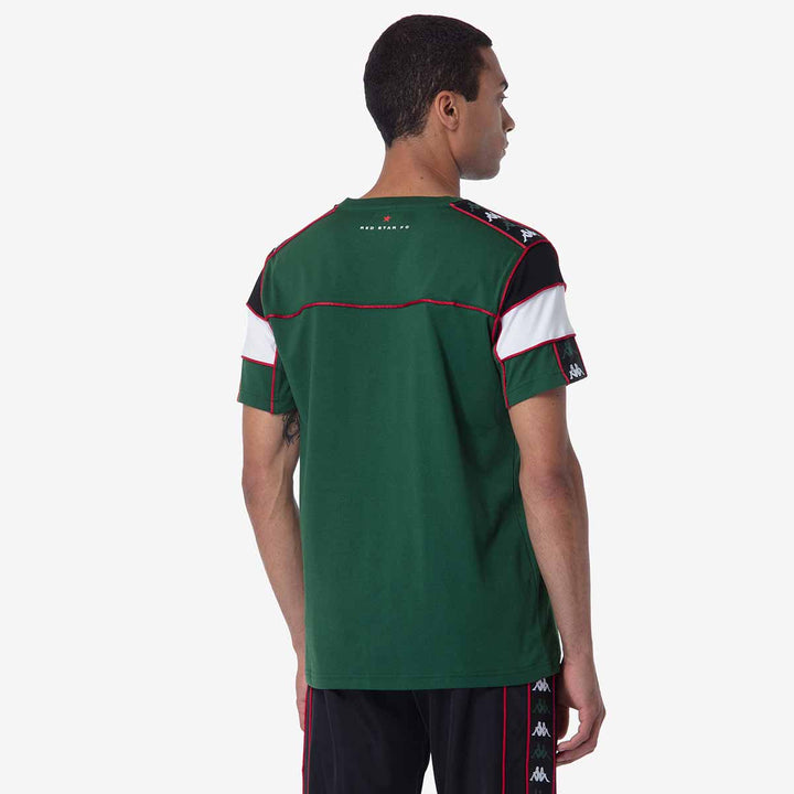 T-Shirt 222 Banda Arari Regular Red Star 24/25 Vert Homme