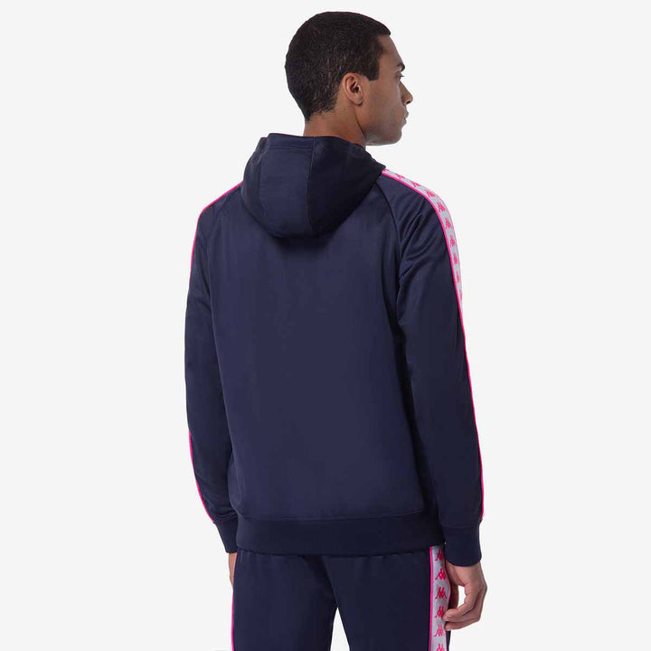 Hoodie 222 Banda Zeustivy Stade Francais Paris 24/25 Bleu Homme