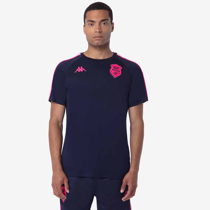 T-Shirt 222 Banda Coeny Stade Francais Paris 24/25 Bleu Homme