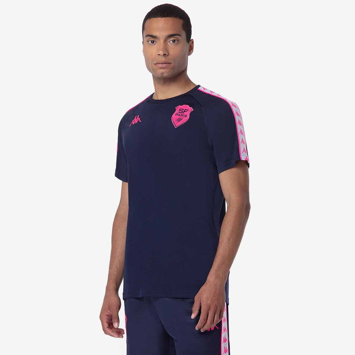 T-Shirt 222 Banda Coeny Stade Francais Paris 24/25 Bleu Homme