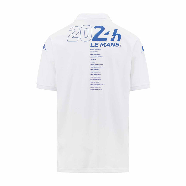 Polo Barli 24H Le Mans 2024 Blanc Homme