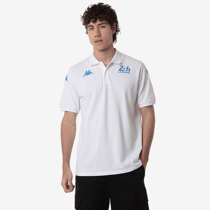 Polo Barli 24H Le Mans 2024 Blanc Homme