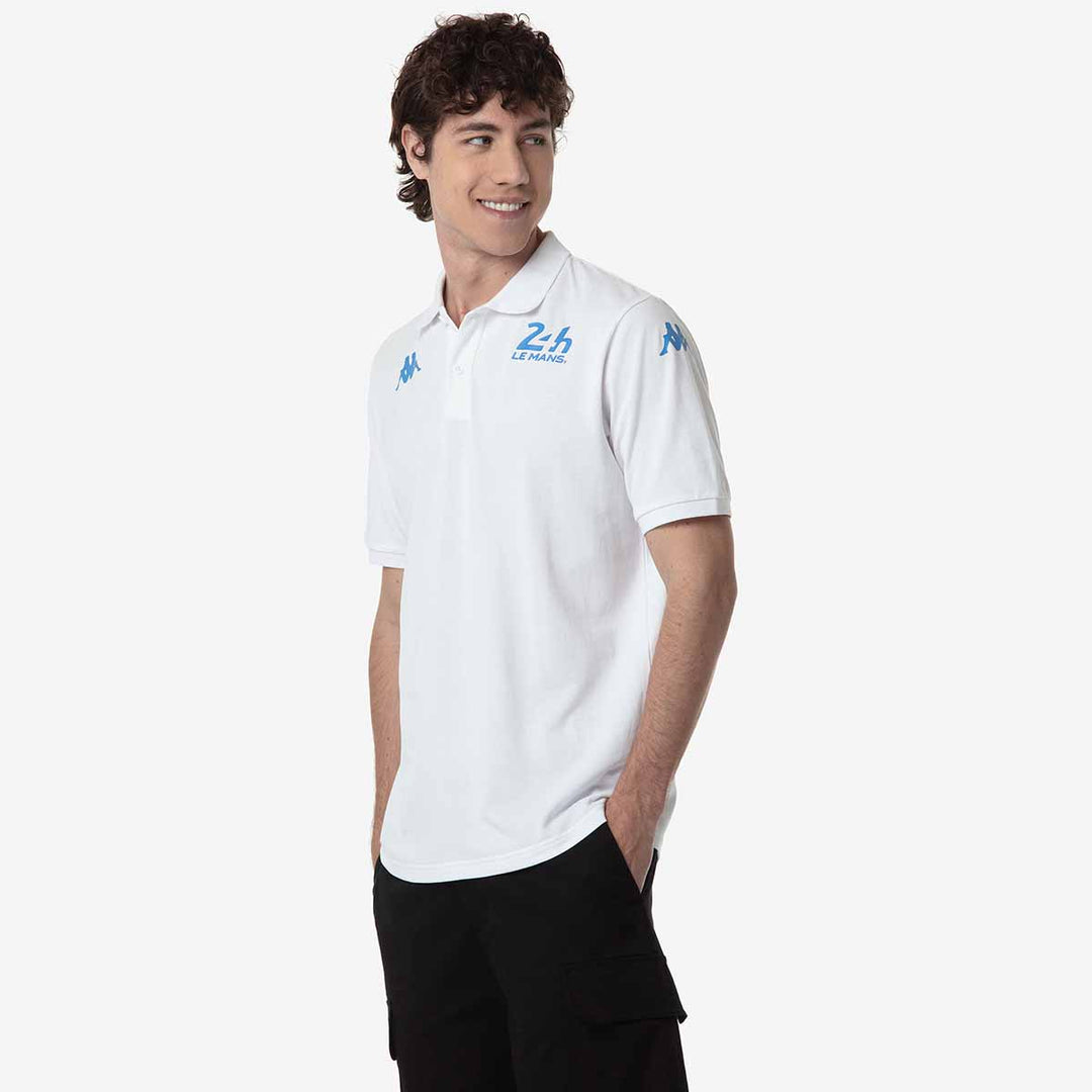 Polo Barli 24H Le Mans 2024 Blanc Homme